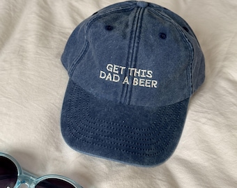 Personalised 'Get this dad a...' Cap