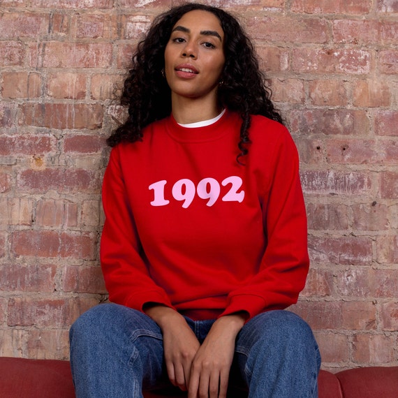 Personalised hotsell year sweatshirt