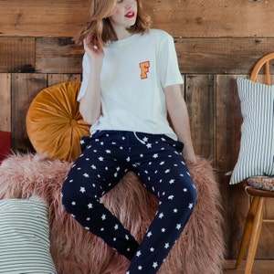 Personalised Pjs Nanny Pjs Mummy Pjs Mothers Day Pjs Mum Gift