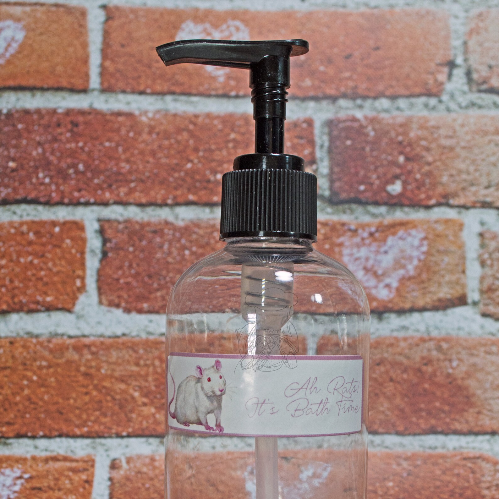 Ah Rats It's Bath Time Rat Shampoo Etsy