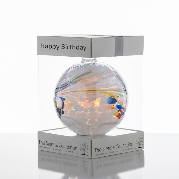 10cm Friendship Ball - Happy Birthday