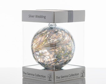 Silver Wedding Anniversary Gift Friendship Ball