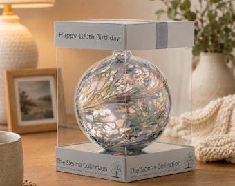10cm Friendship Ball - Happy 100th Birthday