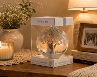Wedding Gift Spirit Ball - Pastel Silver