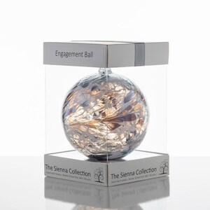 Engagement Gift Friendship Ball - Pastel Silver