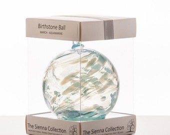 Birthstone Ball - March - Aquamarine