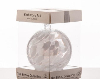 Birthstone Ball - April - Diamond