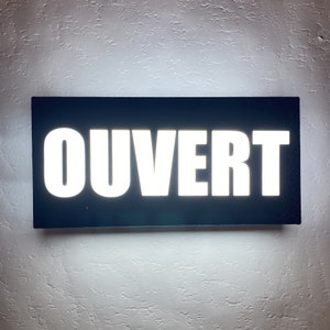 OPEN Sign led wall light Mood lamp Lighting - Illuminated sign