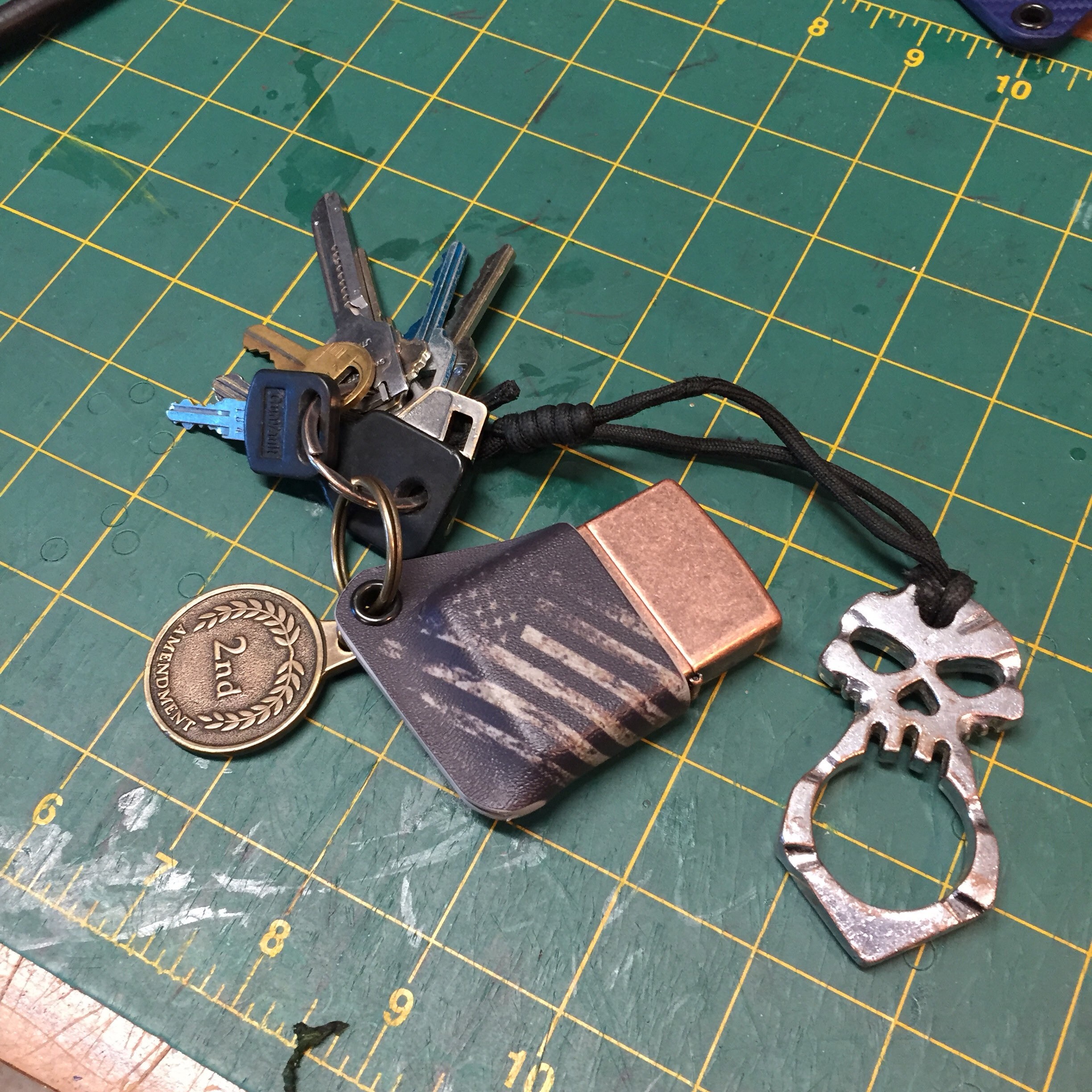 Kydex Keychain Zippo Lighter Case Etsy