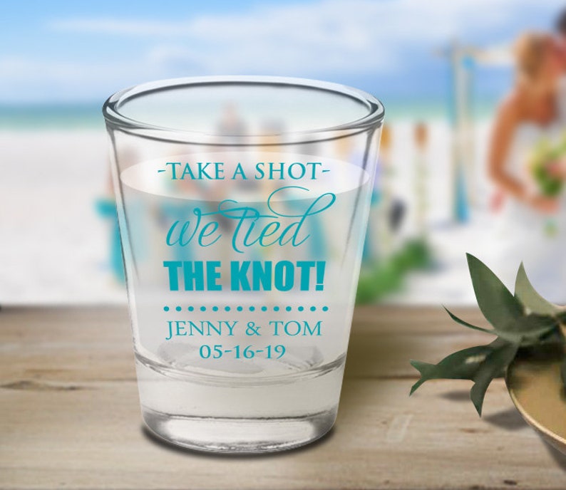 Personalized Shot Glasses Wedding Glasses For Wedding Favors Etsy