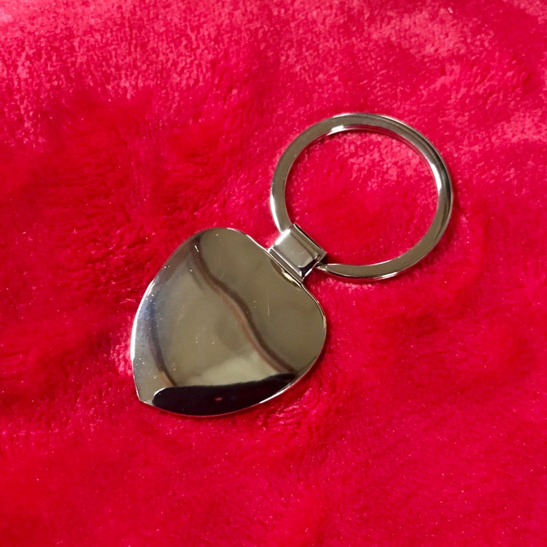 Heart Shaped Keychain Key Tag Bulk Buy Wholesale Blanks Etsy