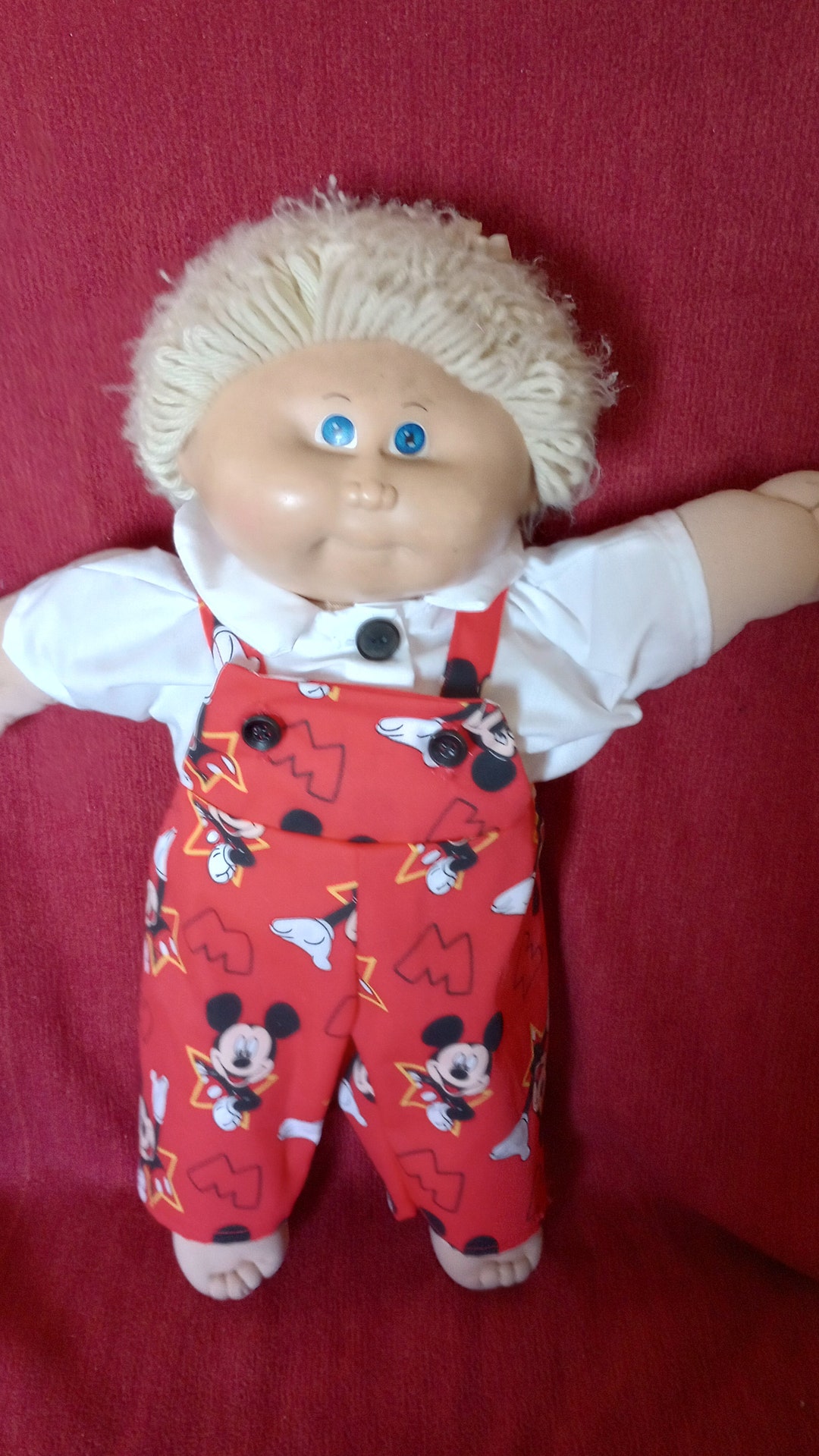 B&W Mickey Mouse Novelty Overall Dress