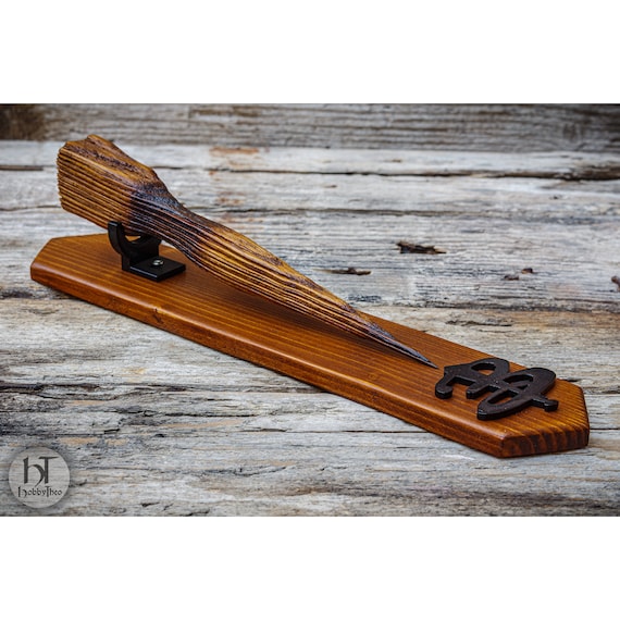 BUFFY The Vampire Slayer Stake props Inspired paletto in legno l'ammazzavampiri