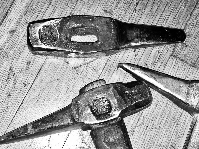 Hammer Eye Punch Custom Blacksmithing Slot Punch Etsy