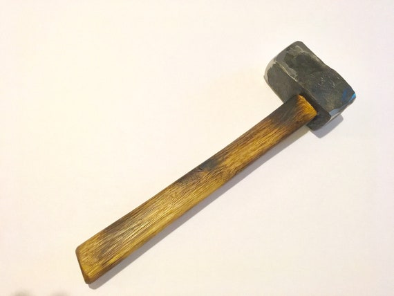 Bladesmithing Japanese Style Dogshead Hand-Forged Blacksmith Hammer 2-2.5 lb