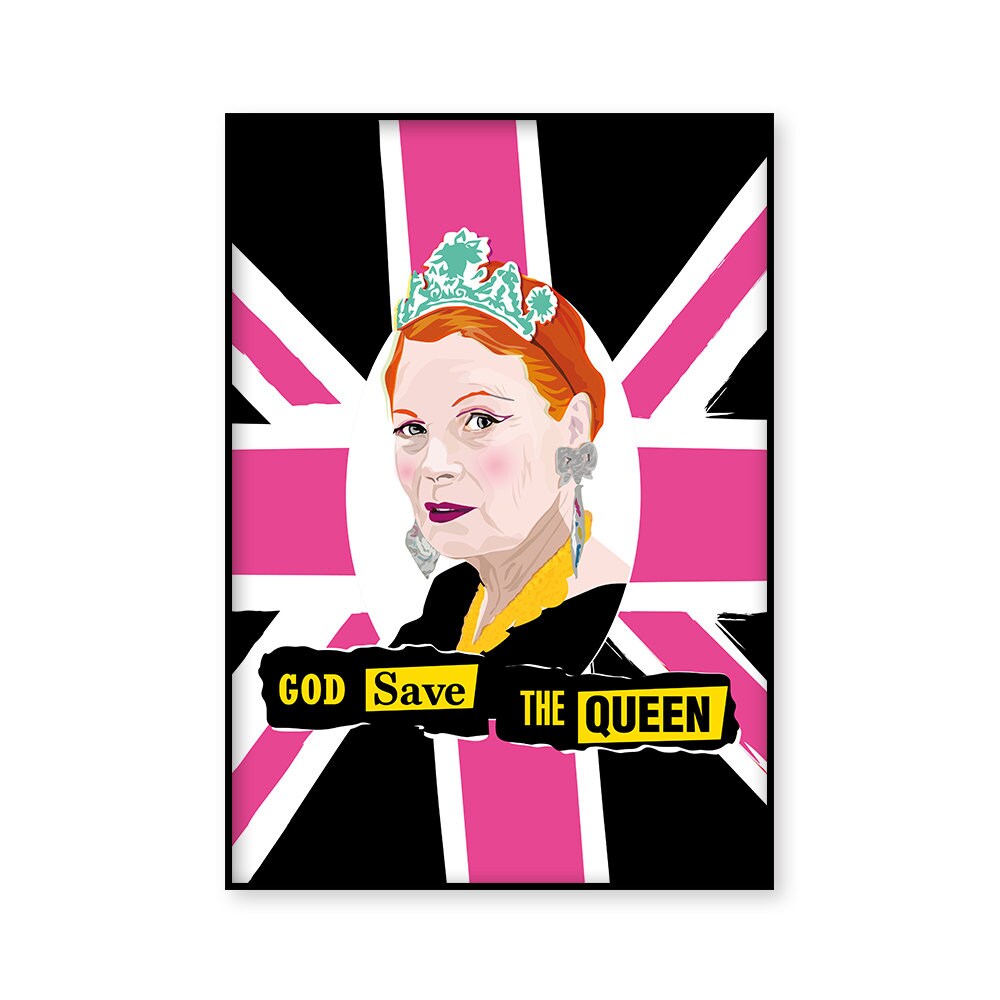 Vivienne Westwood Poster British Punk Art Fashion Poster - Etsy