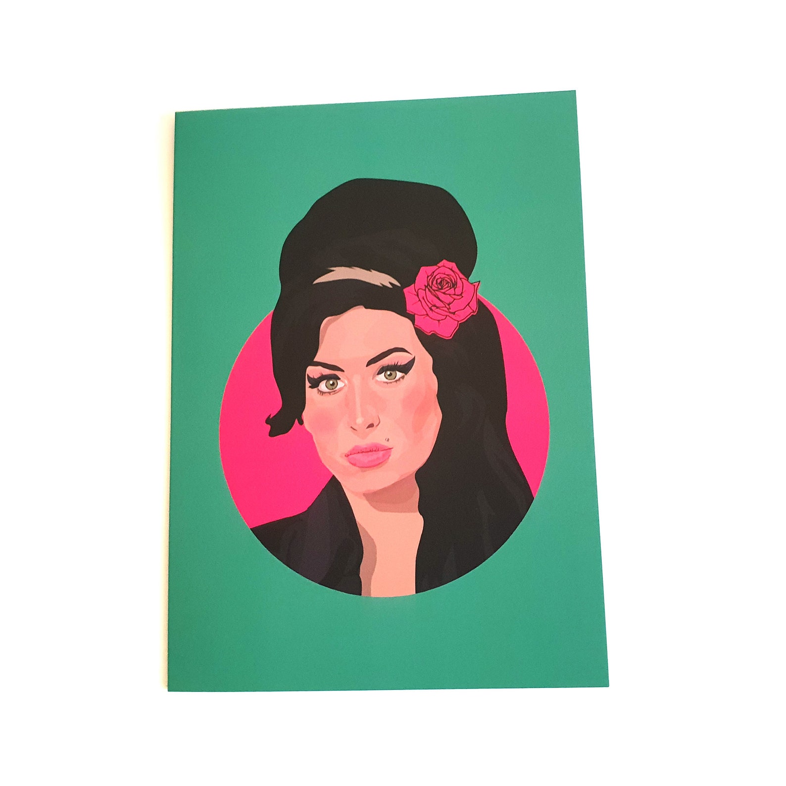 Amy Winehouse Card Amy Winehouse Birthday Card Amy | Etsy UK