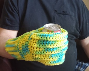 Crochet Pattern - Can Cozy Mitt
