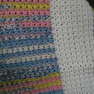 Crochet Pattern Cuddly Baby Blanket image 3