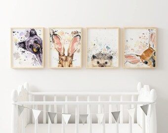 Safari Nursery Decor Lion Nursery Animal Nursery Decor Etsy