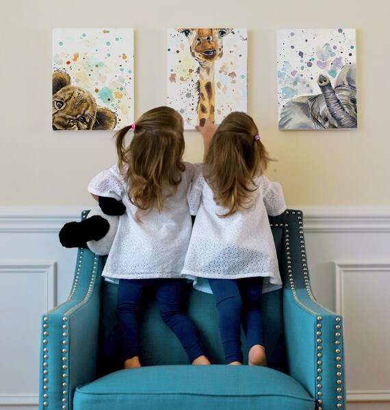 wildlife nursery decor