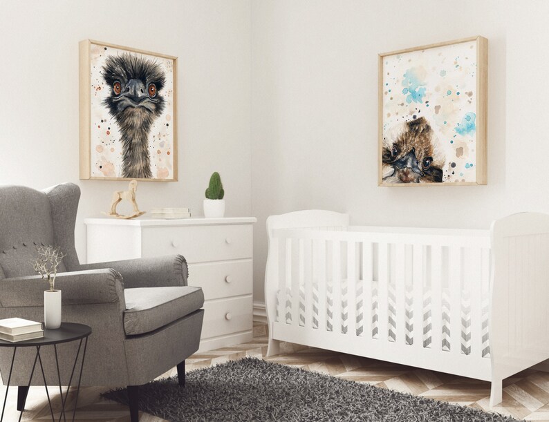 Australian Animal Nursery Decor Nursery Animal Art With Etsy