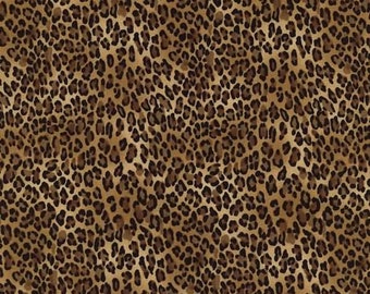 leopard print fabric etsy