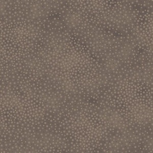 Spotsy Brown Dots Blender Stof op maat geknipt / QT Stoffen Katoen Tonalen Blender ColorWall Ondersteuning Essentiële basics Yardage en Fat Quarters