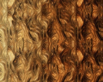 Brown Ombre Wave Horizons by Quilting Treasures Fabric by the yard