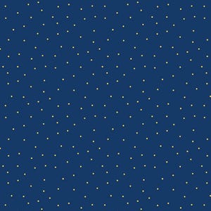 Pode incluir: Um fundo azul marinho escuro com um padrão repetitivo de pequenos pontos amarelos espaçados uniformemente. Os pontos são de um amarelo suave e discreto, criando um contraste subtil com o fundo azul escuro. Adequado para várias aplicações.