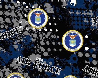Air Force Fabric Etsy