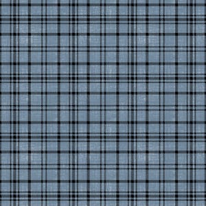Tessuto a quadri blu, collezione Timberland Trails di Wilmington Prints Fabric / Tessuto da campeggio, tessuto per metraggio e scampoli
