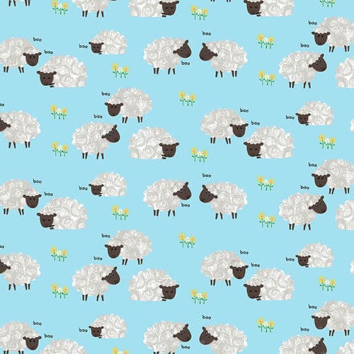 Spoonflower Fabric - Knitting Sheep Lamb Needles Animals Printed on Petal  Signature Cotton Fabric Fat Quarter - Sewing Quilting Apparel Crafts Decor