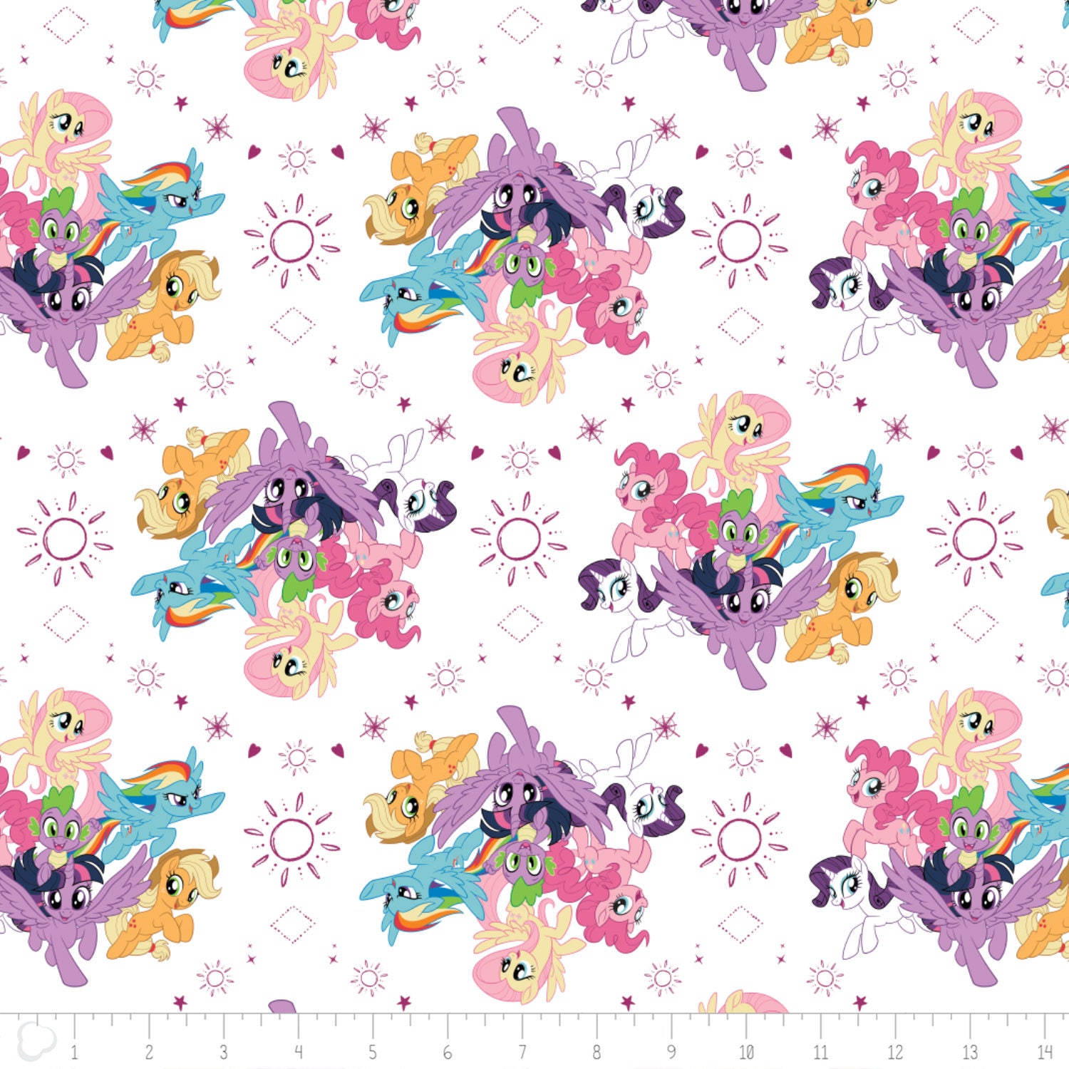 my little pony fabric