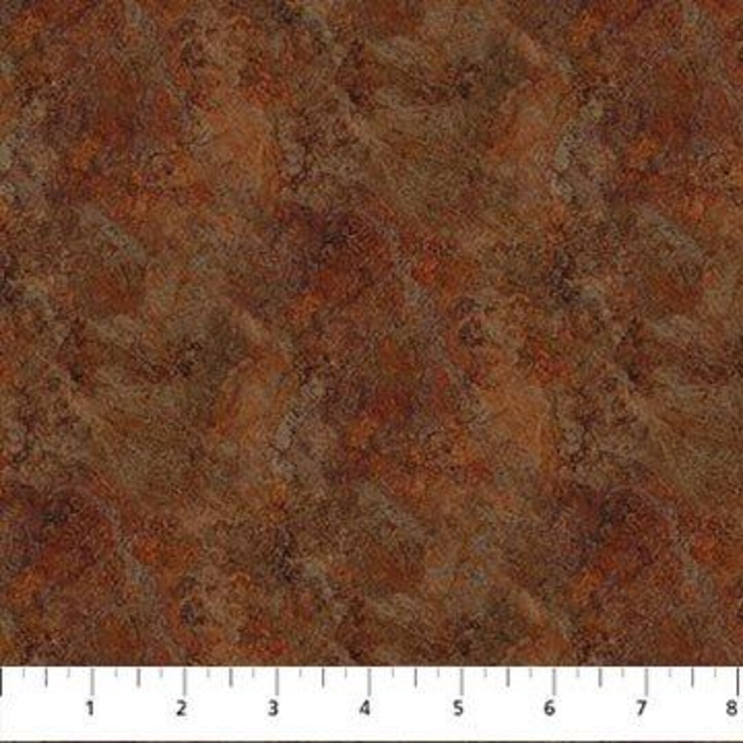 Brown and Rust Texture Look Fabric, Northwood by Northcott Naturescapes ...