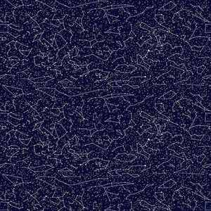 Constellations Fabric by the yard / Planetary Missions by Studioe, Space Fabric Yardage and Fat Quarters Available