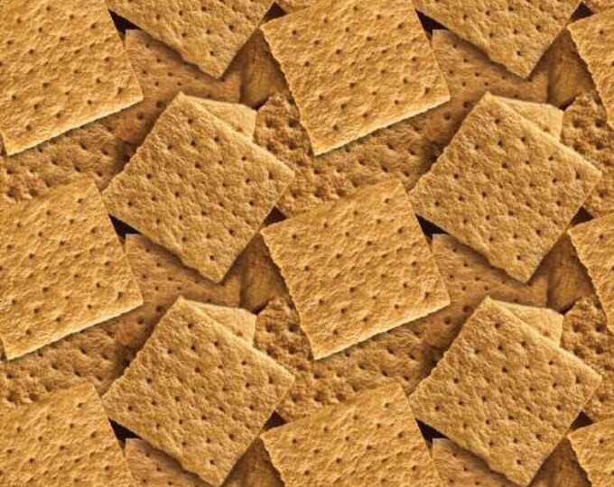 Graham Crackers Fabric / Camp S'mores Outdoors Camping Collection From