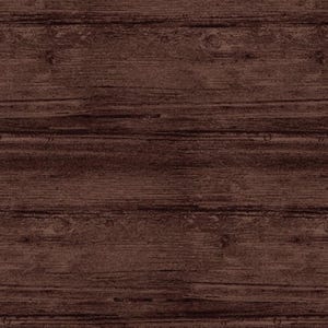 Tessuto marrone espresso in legno lavato / Tessuto da paesaggio / Tessuto effetto legno Contempo Fabrics tagliato su misura e tessuto Fat Quarter
