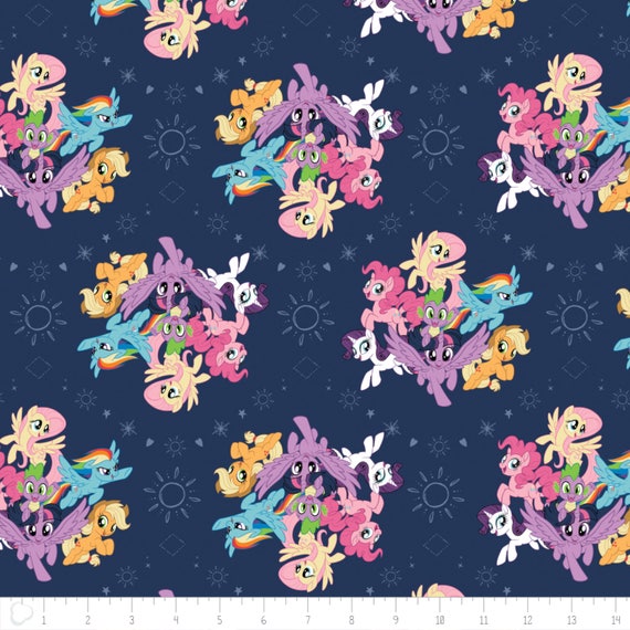 my little pony fabric