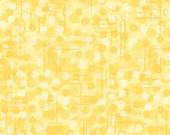 Yellow blender Fabric - Just Dot Fabric / Blank Jot Dot 9570 Cotton Fabric by the Yard, Coordinate Material & Fat Quarters