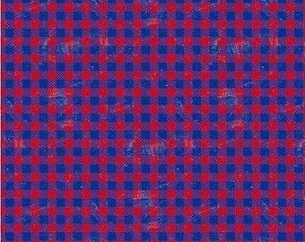 Buffalo Check Football Fabric / Buffalo Football Material / Mafia Mayhem Bills Mafia Football Fabric by Paintbrush Studio