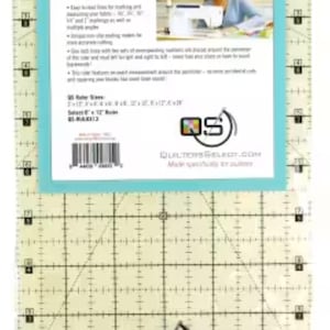 Regla antideslizante Omnigrid de 15 x 30 cm para acolchado y costura / Multiusos