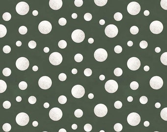 Golf Fabric / Golf Balls on Green Fabric / Golf Days Fabric Collection from Riley Blake/ Fat Quarters, Yardage / Golf material by the yard