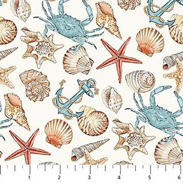 Beach Theme Fabric Etsy