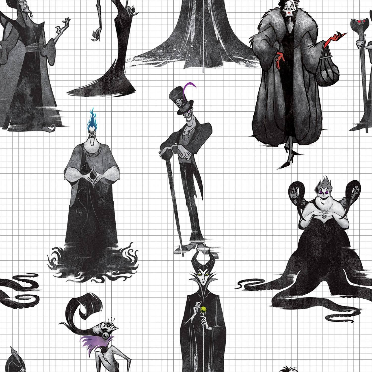 アースラ マレフィセント ハデス ヴィランズ VILLAINS スノーグローブ アースラ マレフィセント ハデス ヴィランズ VILLAINS スノー