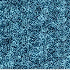 Coral Texture on Blue Fabric / Ocean Cruise Fabric by the yard / Sea Breeze from Northcott Yardage & Fat Quarters Available