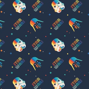 Star Wars Darth Vader and Storm Troopers Fabric by the Yard / Camelot Fabrics Yardage and Fat Quarters available