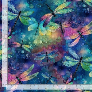 Dragonfly Shine Fabric / Dragonfly Dream Kollektion Timeless Treasures Meterware Meterware und Fat Quarters