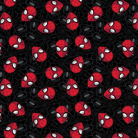 Spiderman Fabric by the Yard by Camelot Spiderman Yardage Fat