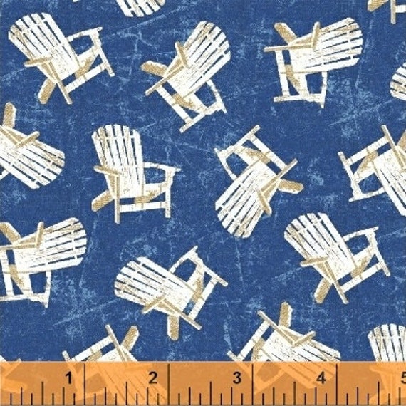 Adirondack Chair Fabric Camping Chairs Fabric Shoreline By Etsy